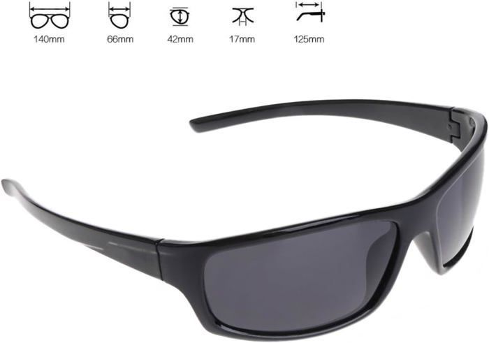 Lunettes De Soleil Polarisées KDEAM - Unisexe Pour Cyclisme, Pêche, Sport - Style Oversized