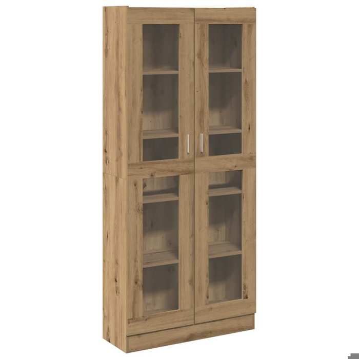 Buffet haut - UU - chêne artisanal - 825x305x185 cm - bois dingénierie C3368