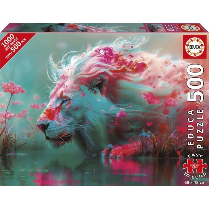 Puzzle EDUCA Roi des Fleurs 500 pièces Thème paysage Pour adultes Mixte