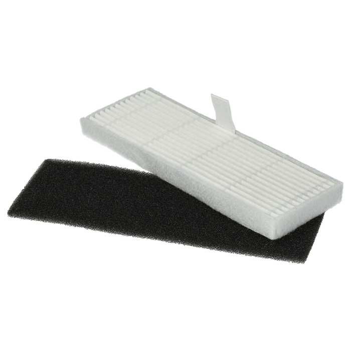 vhbw Kit Filtre compatible avec Proscenic M7 Pro aspirateur-robot - 2x Filtre rechange (filtre particules fines filtre mousse)