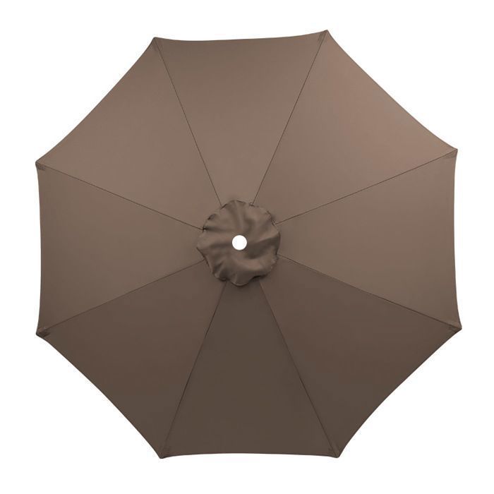 Toile de parasol de rechange pour parasols de jardin extrieurs toile de parasol de rechange en polyester couleurs multiples