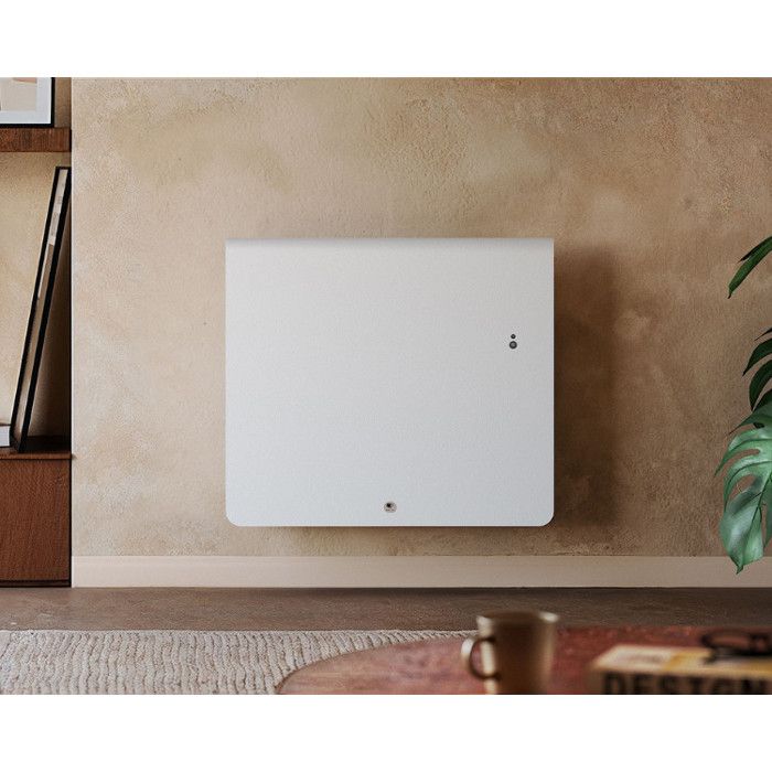 Radiateur à chaleur douce EQUATEUR 5 horizontal blanc mat 1500W - THERMOR - 428390