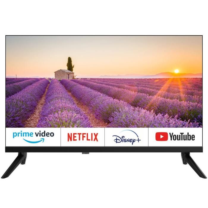 EQUINOXE T&eacute;l&eacute;viseur 24"" Smart TV Android Officiel Camping-car