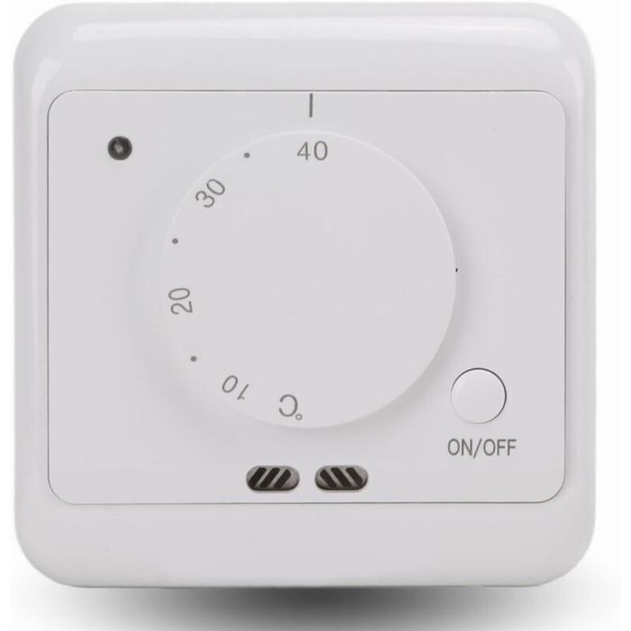 Thermostat mécanique 16A 230V pour chauffage au sol et poêles
