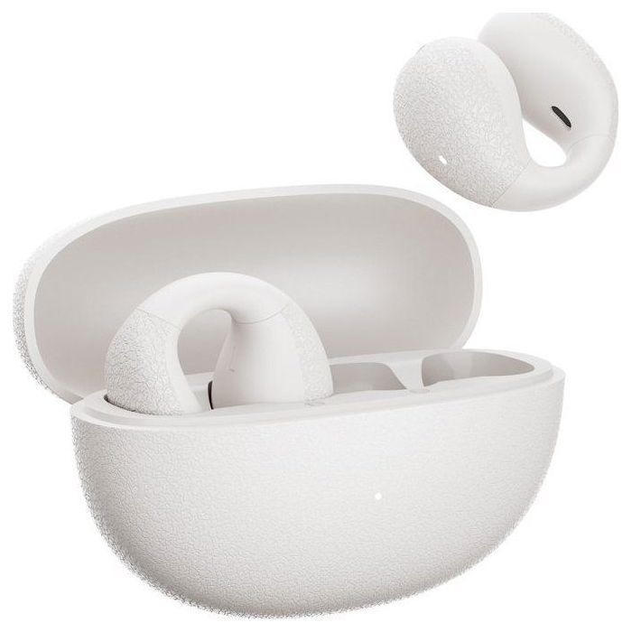 Oreillette bluetooth - QCY - Crossky C10 - Blanc - Sans fil - Bluetooth