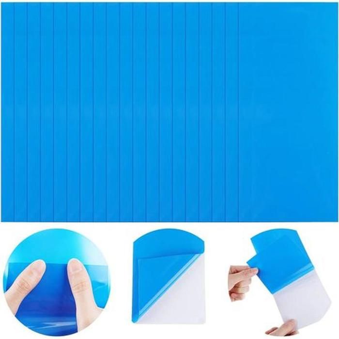 Patchs ultra-résistants pour liners de piscine. 85 x 125 cm. vinyle auto-adhésif. imperméables. Patchs ultra-résistants pour liners de piscine. 85 x 125 cm. vinyle auto-adhésif. imperméables.