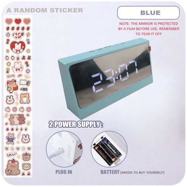 Eosnow Amusant Boîte à Lait Réveil étudiant Compte à Rebours