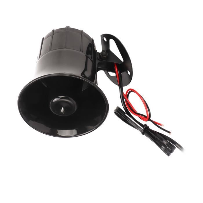 Avertisseur Sonore 12V électrique MotorMinds – Rouge, Pour Auto Et Moto (neuf)