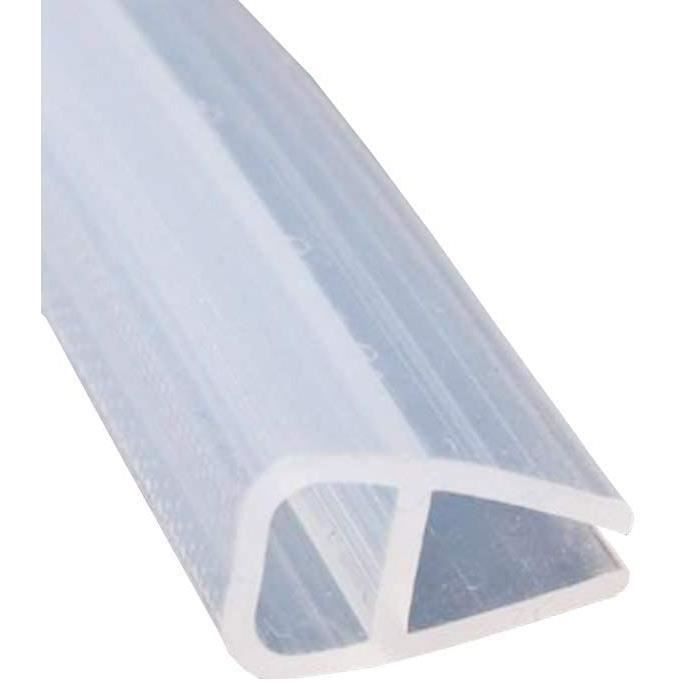 ZVD Fixation De Porte Et Paroi De Douche, Joint Porte Etanche Pour Sol De Salle De Bain 2m Noir Rapanda 88814980