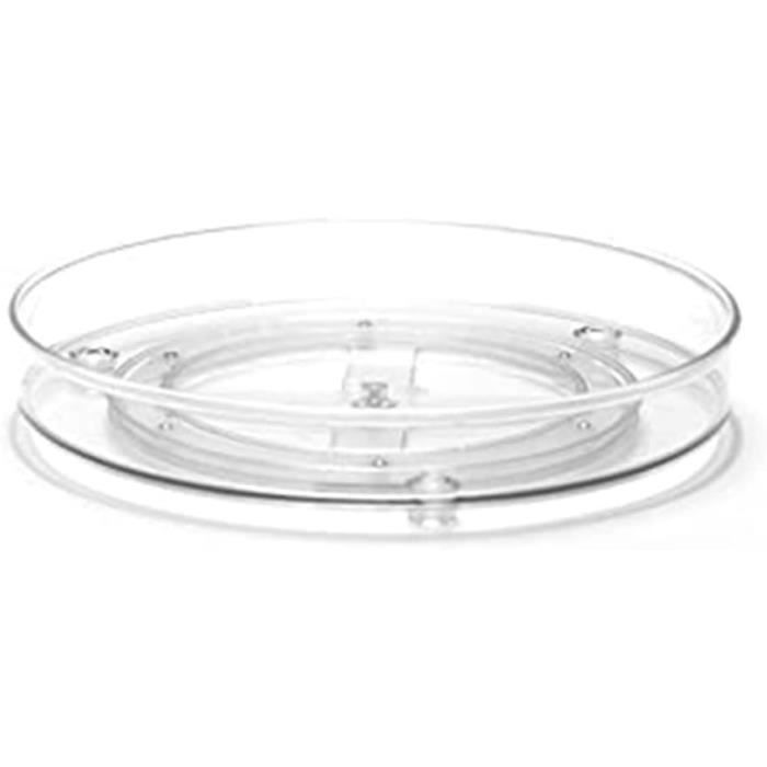 Plateau tournant de rangement de cuisine Support de rangement