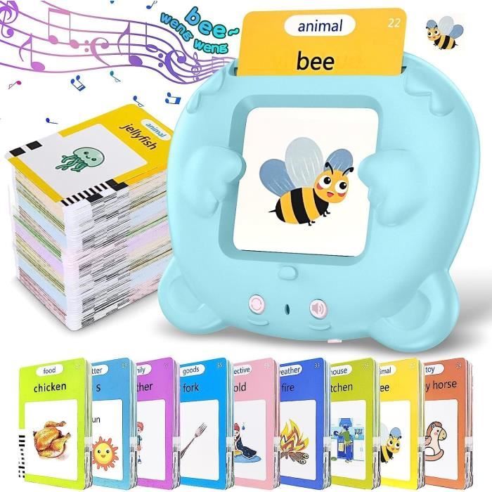 Jeux éducatifs - Cartes Flash Parlantes - 112 Feuilles - 1-6 Ans