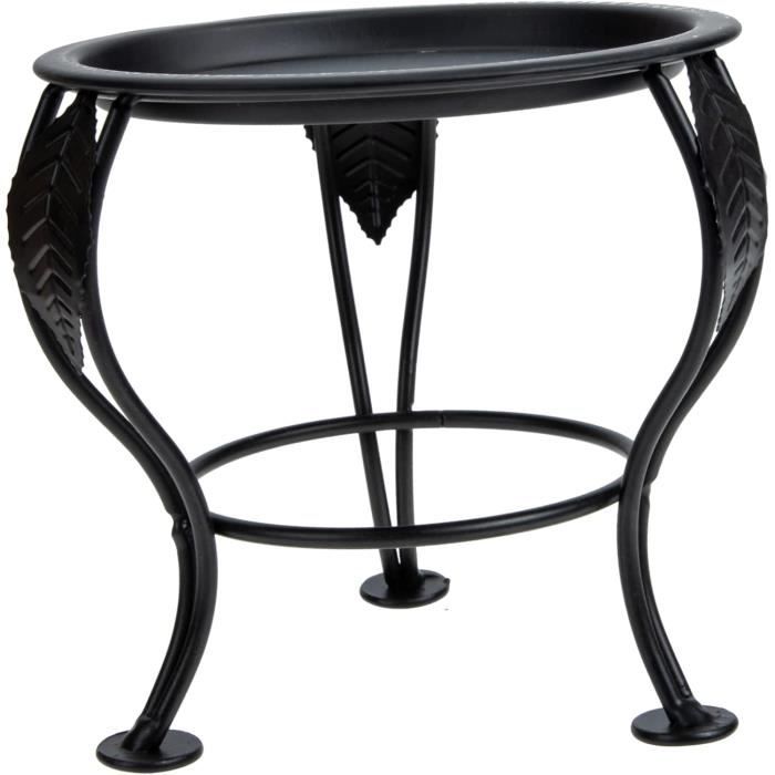 Étagère Plantes En S à 4 Niveaux, Support Solide En Métal Et Bois Pour Jardin Balcon Et Presentation Decorative 97175635