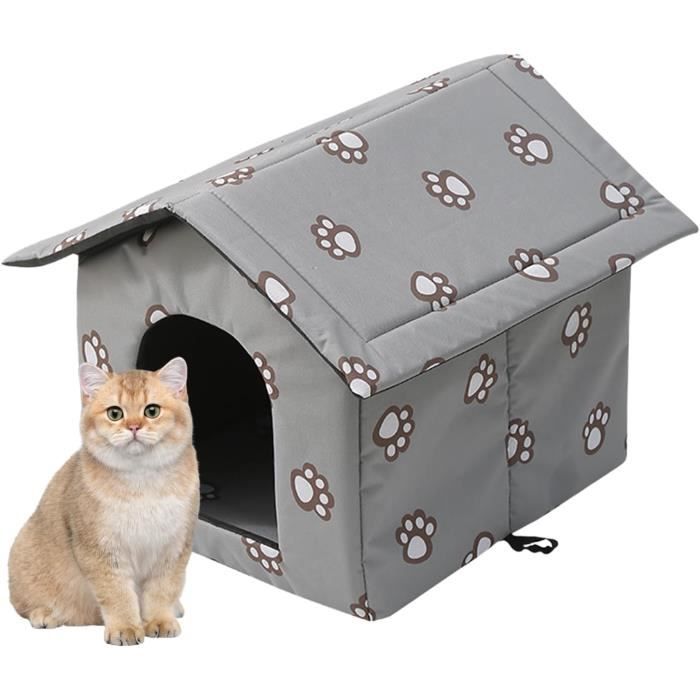 Niche Pour Chat Extérieure - Abri De Repos Résistant Au Vent