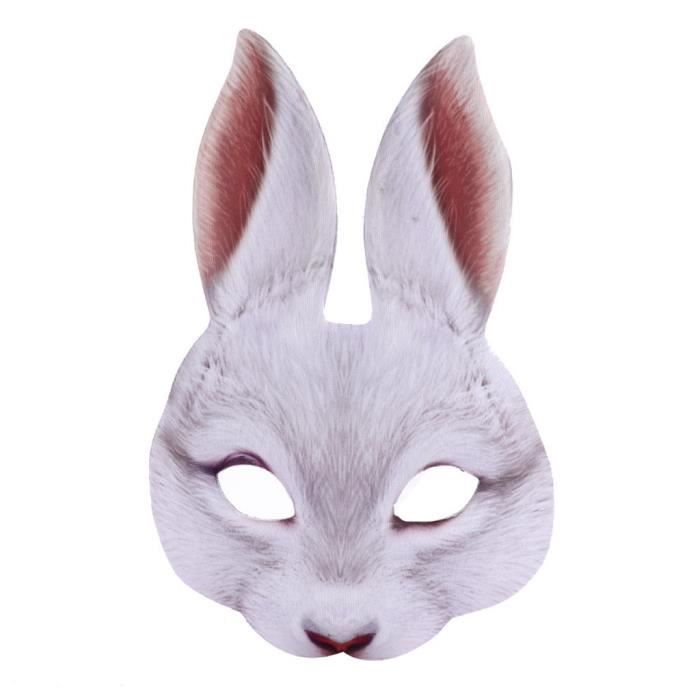 Avoir Images Drole Costume Co Masque Lapin Costume D Animal Adulte Costume Demi dernière par