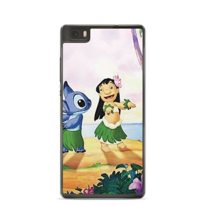 Coque Huawei P10 LITE Lilo Stitch Tortue love Ohana citation ...