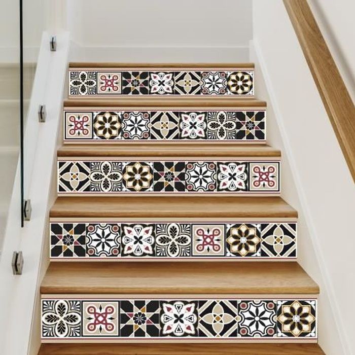 Adhesif Contremarche Lot De 4 Shadebrown Adhesif Pour Escalier