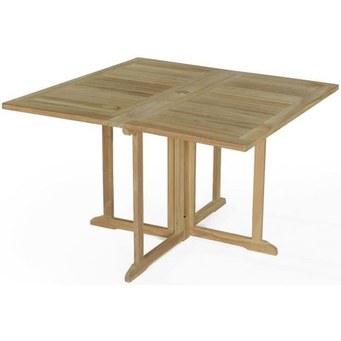 Table Pliante Carrée 120×120 Cm