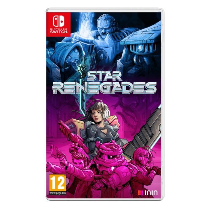 Jeux Nintendo Switch - Star Renegades - Reconquérir. Survivre. Recommencer. - Arcade - 12+ - Octobre 2020