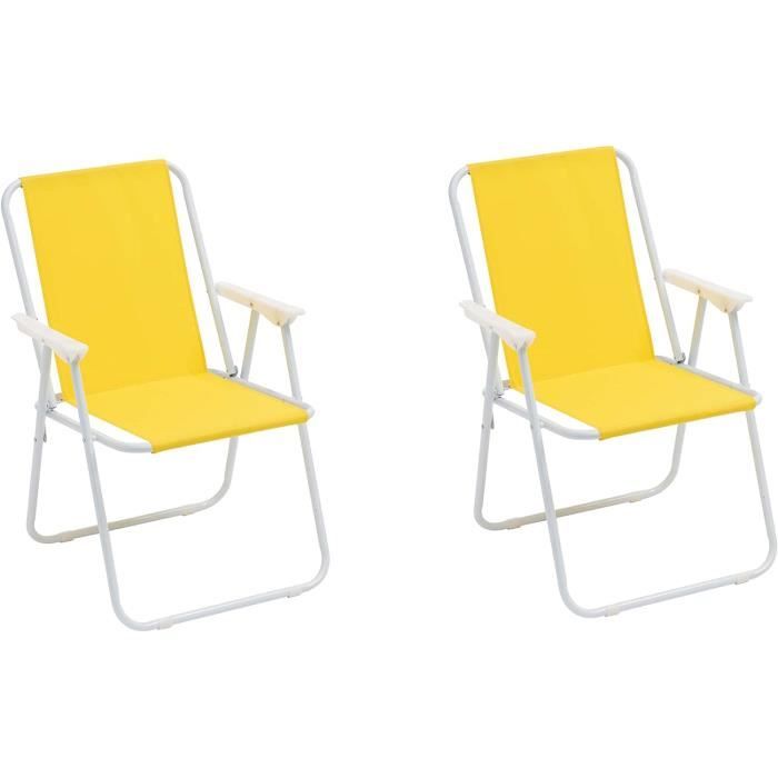 Chaise De Camping Pliantes Confortable Avec Accoudoirs,Chaise De Plage