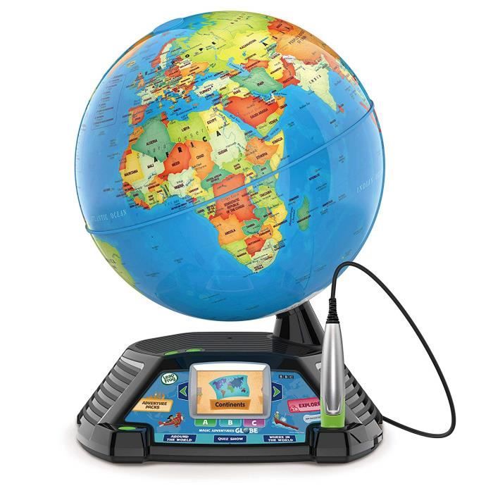 LeapFrog 605403 Interactive Globe pour Enfant Multicolore 