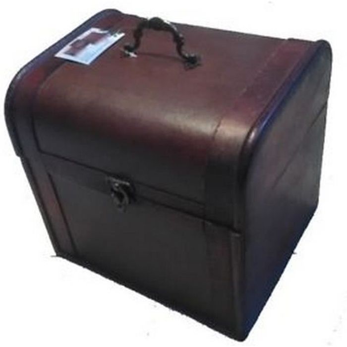 Coffre Bois Boite Rangement Malle Tresor Design Retro Decoration Achat Vente Objet Decoratif Cdiscount Coffre indien ou coffre vieux bois pour un rangement facile ! coffre bois boite rangement malle tresor design retro decoration