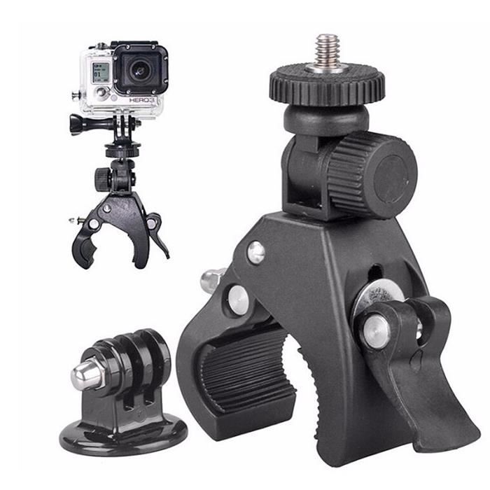 Fixation Guidon Adaptateur Support pour Caméra Action Sport Gopro