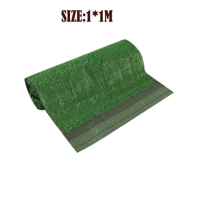 Tapis De Mousse Artificielle Verte 100x100 Cm - Fond Décoratif Type Bryophyte Pour Mur, Décoration Intérieure (café, Vert, Rouge, Jaune)