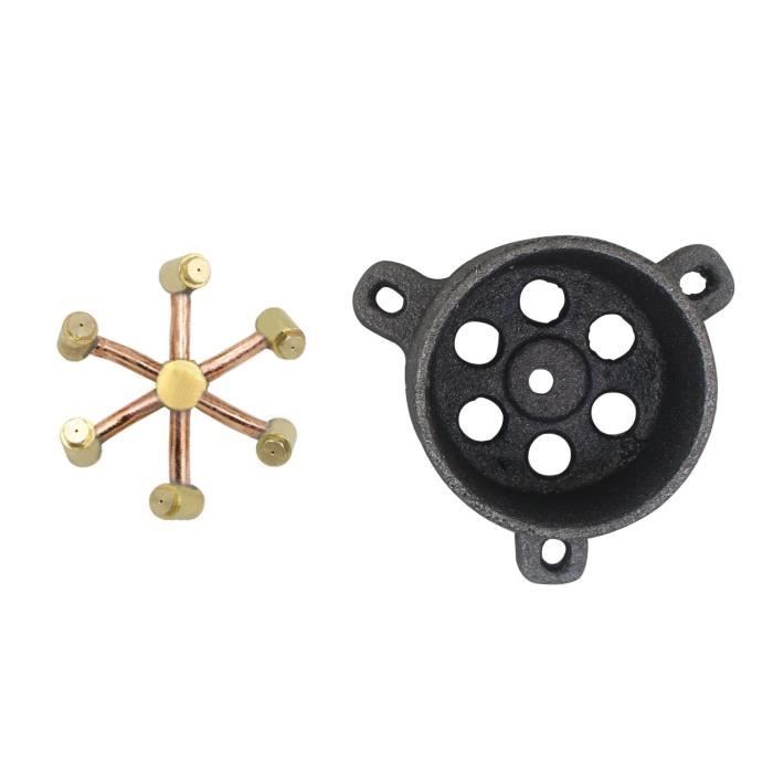 Oomvarmer Brûleur Fonte Barbecue Camping Gaz - Avec Buse Jet Injecteur - Pour Cuisinière Extérieur, Poêle