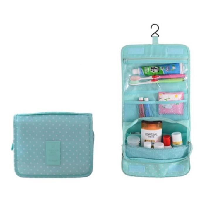 Trousse De Toilette Organisatrice Dokpav – 25x13x14 Cm, Crochet Et Poignée – Neutre – Neuf Avec étiquette