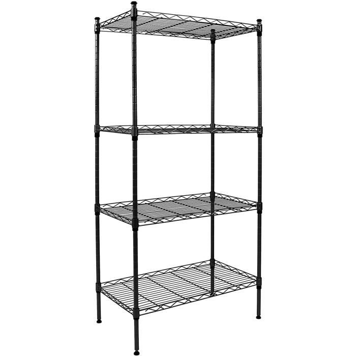 Housse D’étagère En Fil De Fer Avec Fermeture éclair – Protection Contre Poussière Et Humidité – Pour Garde-manger, Garage, Sous-sol, Terrasse