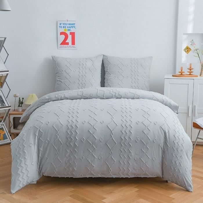 Housse de couette Snoozing Denne - Simple - 140x200/220 cm - Vert