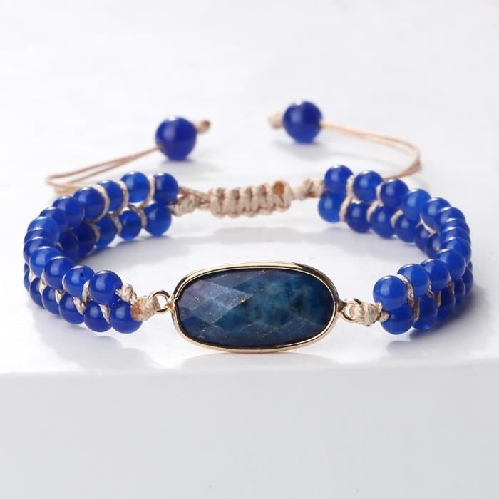 Bracelet En Pierres Naturelles - Lithothérapie, Zen, Spirituel - Mixte - Neuf Avec étiquettes