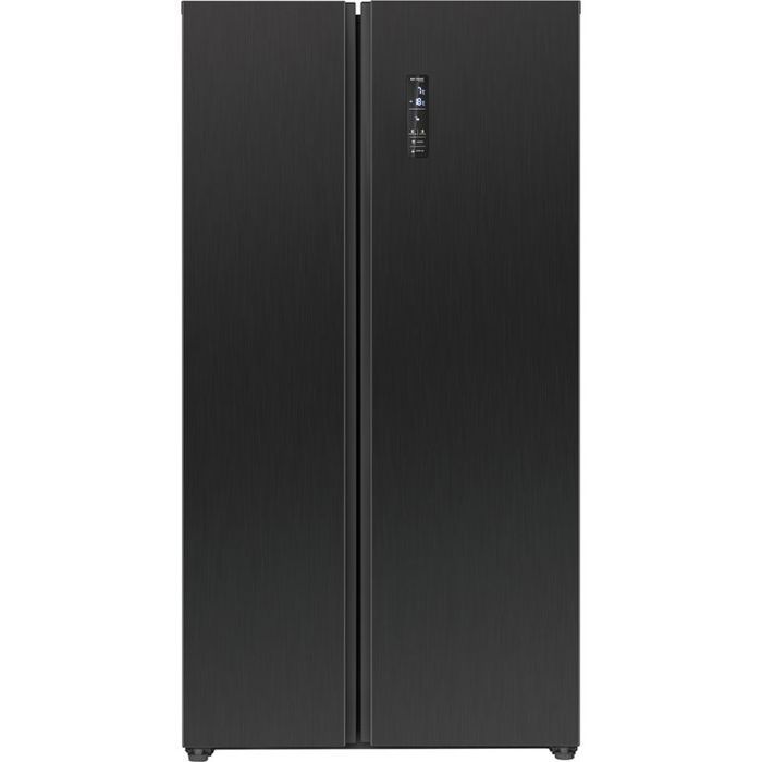 Réfrigérateur américain avec congélateur 442L Noir Bomann SBS7344-Noir - Bomann