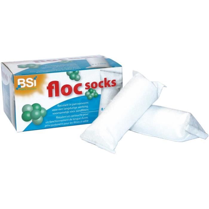 BSI Floc Socks Chaussette de Floculation Floculant pour Piscine 8 x - vue 2