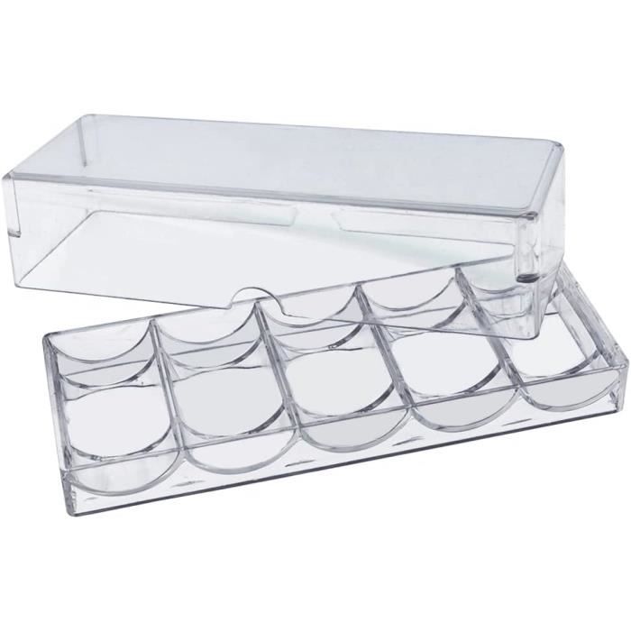 Daelesr Boîtes de Rangement Tiroir Organisateur Transparent, Rangement