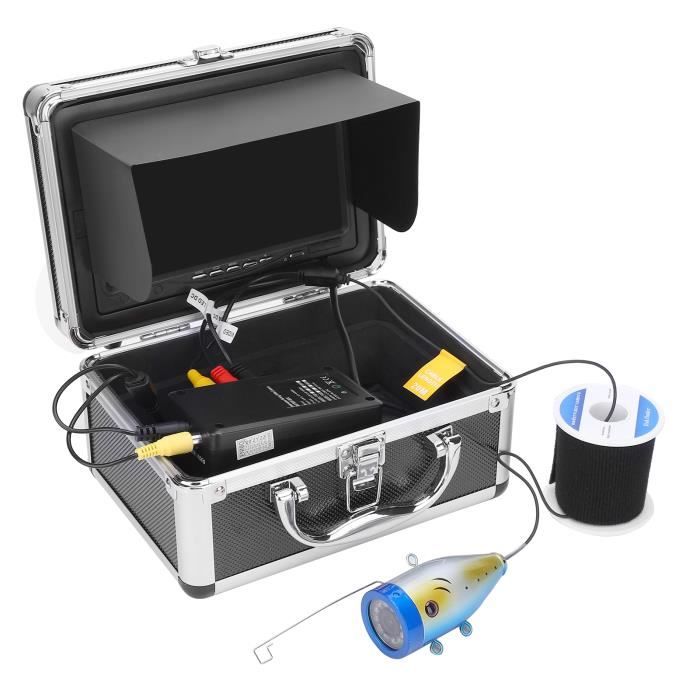 Pyle 7'' Moniteur LCD Portable Caméra de Pêche Sous-Marine