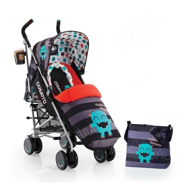 Poussette Cosatto Cuddle Monster + sac 