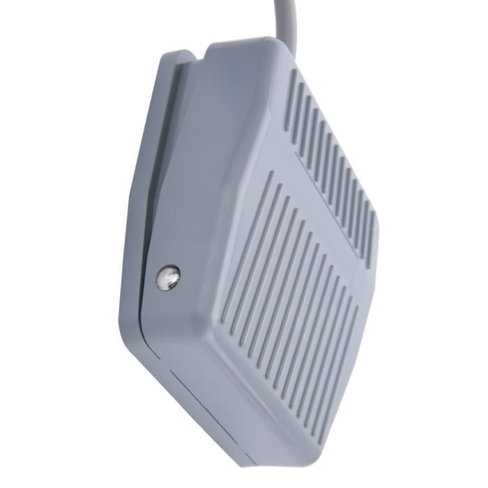 2 Pezzi Interruttore A Pedale TFS-1 Elettrico 250V 10A - Pedale Momentaneo Con Ripristino Automatico, Base Antiscivolo, Per Macchine Utensili E Trapani - 4