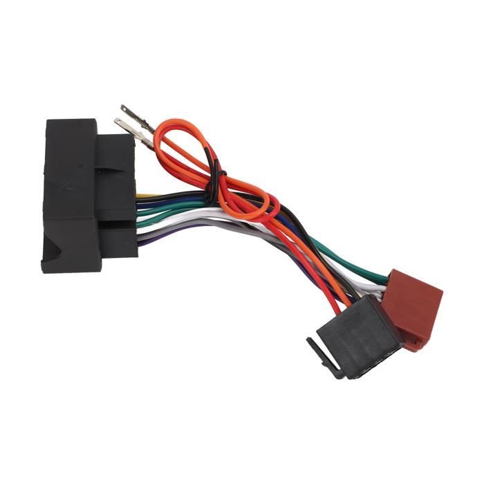 OTOTEC 1 Pièce Connecteur De Faisceau De Câbles ISO Pour Autoradio Câble Adaptateur Compatible Avec Renault Master Nissan Juke