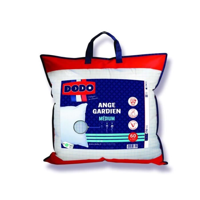 Oreiller DODO - Protection Totale anti acariens- 60x60 cm - ANGE GARDIEN