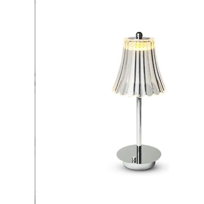 Veilleuse LED Rétro Rechargeable USB - Dorée - Lumière D'Ambiance Créative - Neuf Sous Emballage