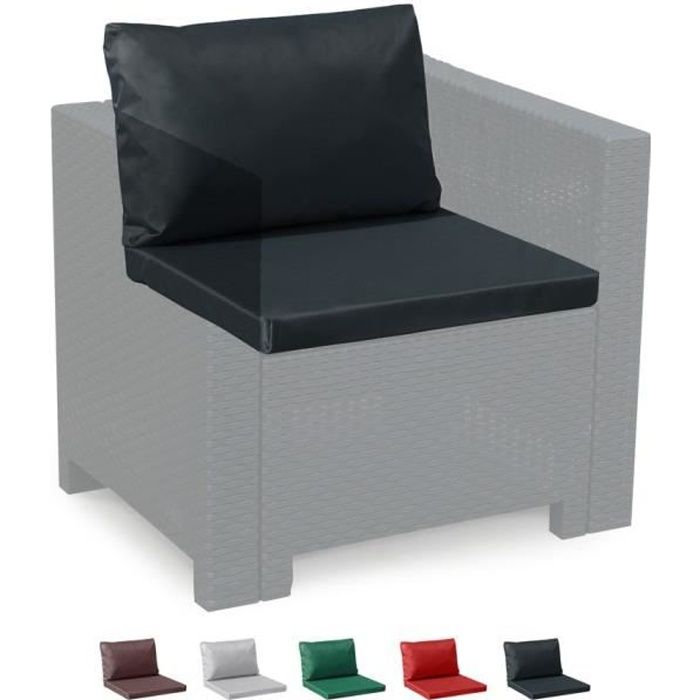 Coussin pour Meuble de Jardin Siège Rotin Salon Chaise 