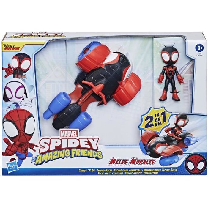 Marvel Lot de 10 Mini véhicules Spidey Amazing Friends Edition Limité  Spiderman Hulk Jouets Voitures Enfants Cadeaux - Cdiscount Jeux - Jouets
