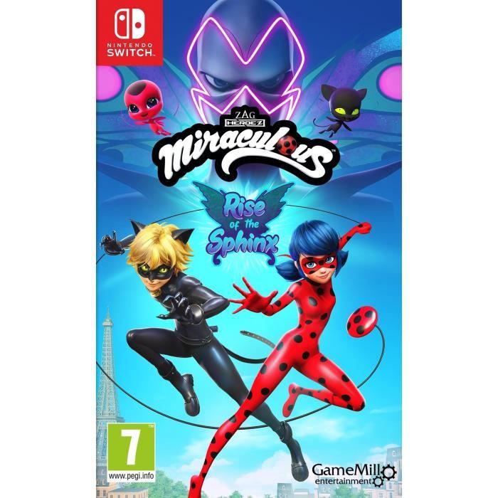 Miraculous Rise of the Sphinx Nintendo Jeu Switch - Cdiscount Jeux