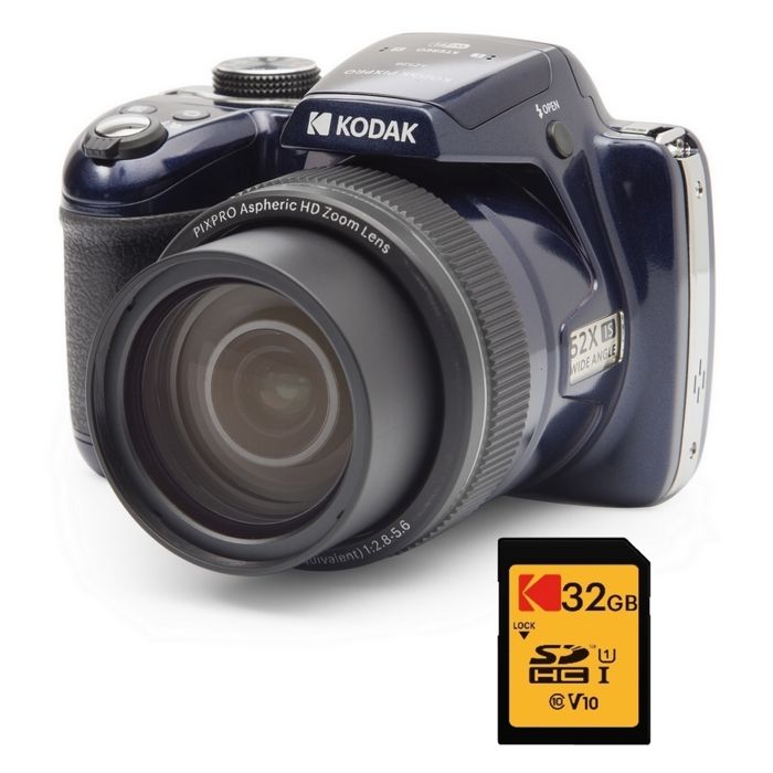 Kodak Pixpro Astro Zoom AZ528 Bridge, Zoom X52, Grand Angle de 24 mm - vue 8