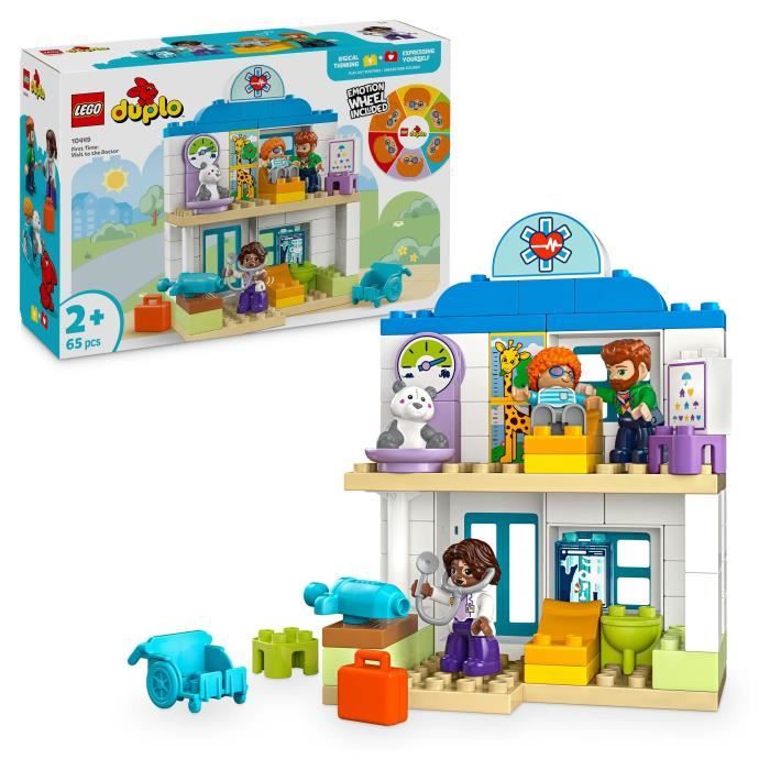 Lego Duplo Ma Ville Première Visite Chez Le Médecin 10449 Lego La Boite - vue 4