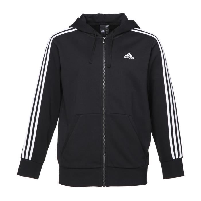 veste adidas grise et noir