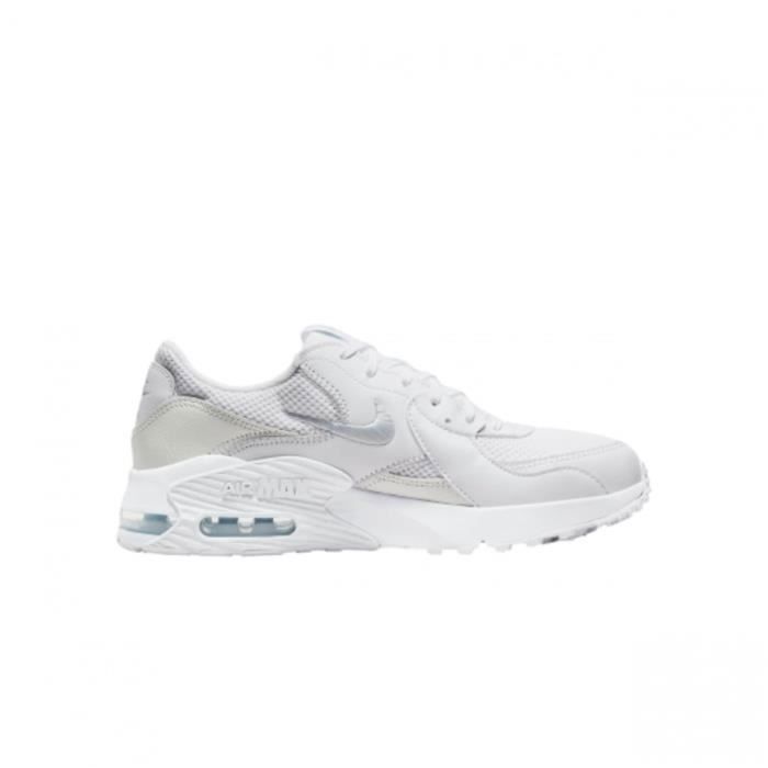 Nike Chaussures Femme Nike Air Max Excee Blanc - Lacets - Synthétique