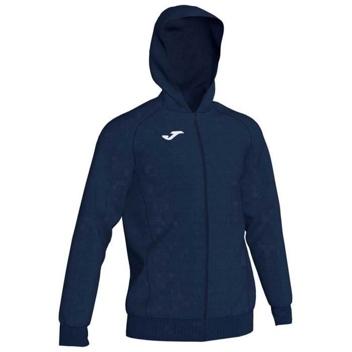 Sweatshirt - JOMA - Menfis - Veste zippée à capuche - Poches et finitions côtelées - Molleton 100% polyester