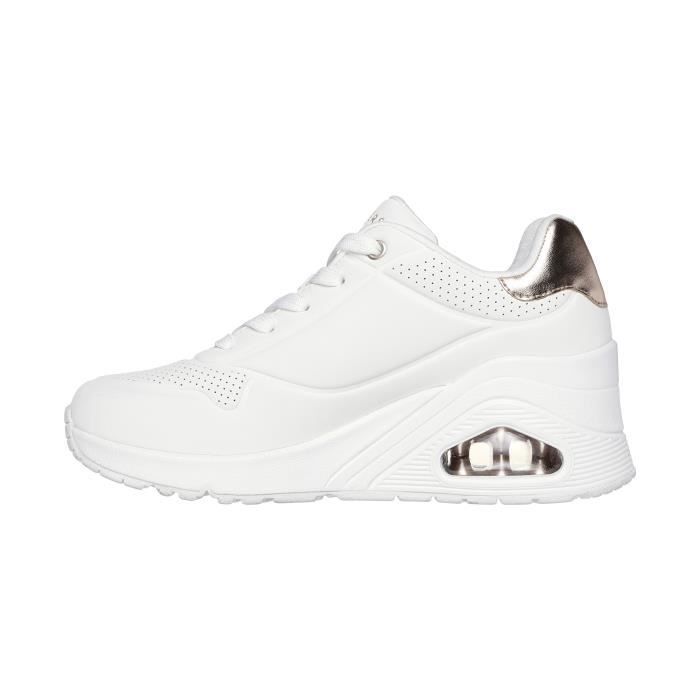 Skechers Basket à Lacets Skechers Uno Wedge - Blanc - SKECHERS - Femme - Synthétique